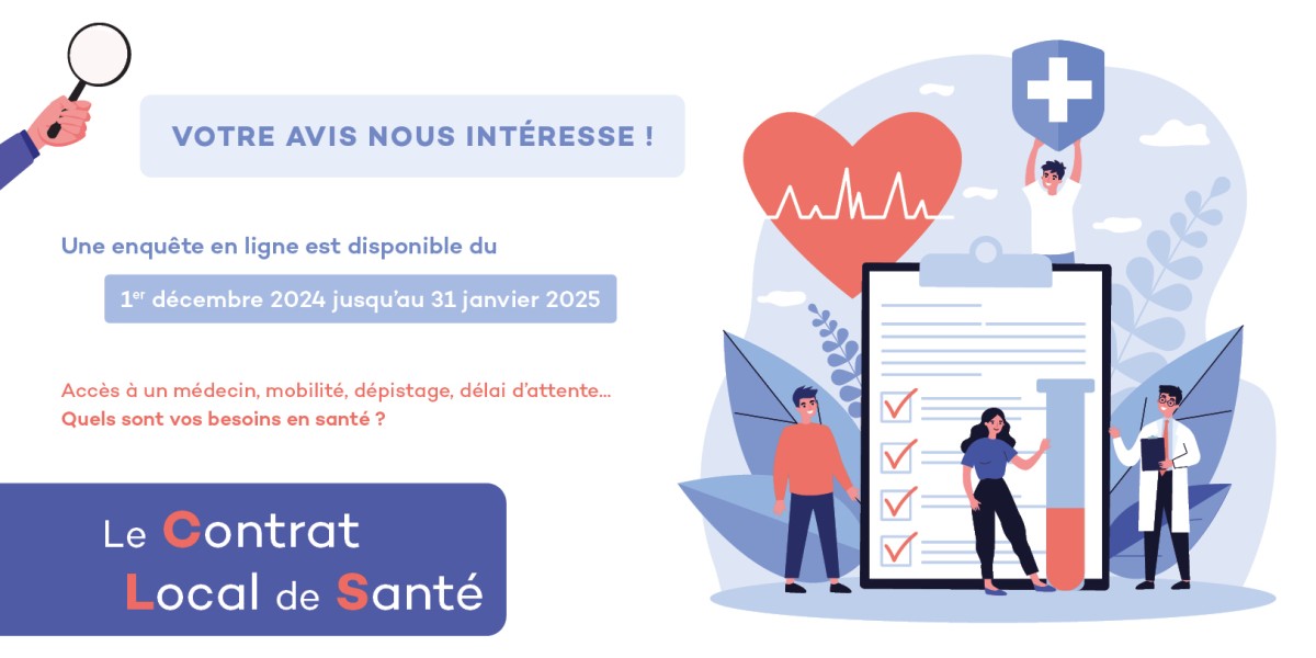 Vos besoins de santé (Contrat Local de Santé)